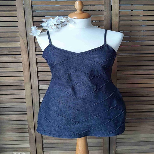 Robe mini en jean