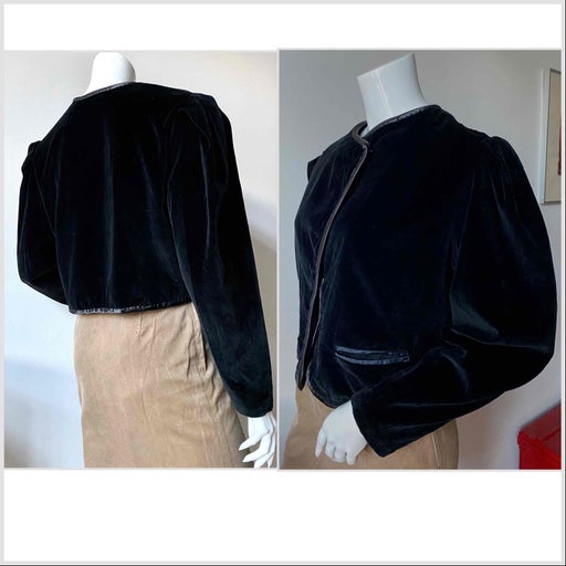 Veste en coton et soie