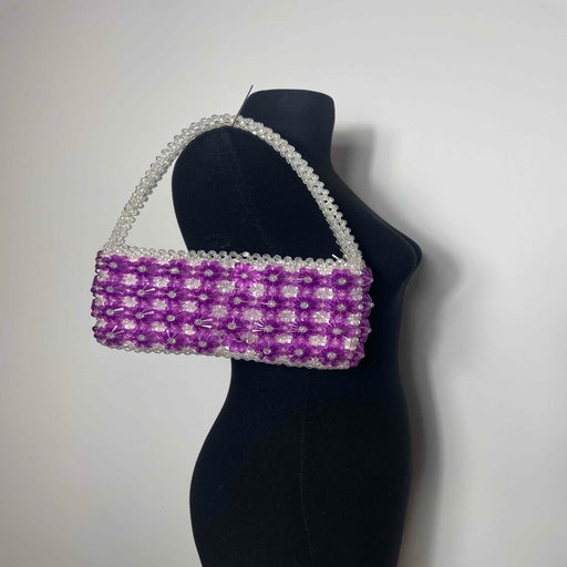 Sac baguette en perles