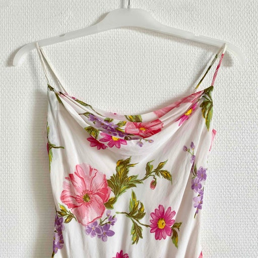 Robe fluide à fleurs