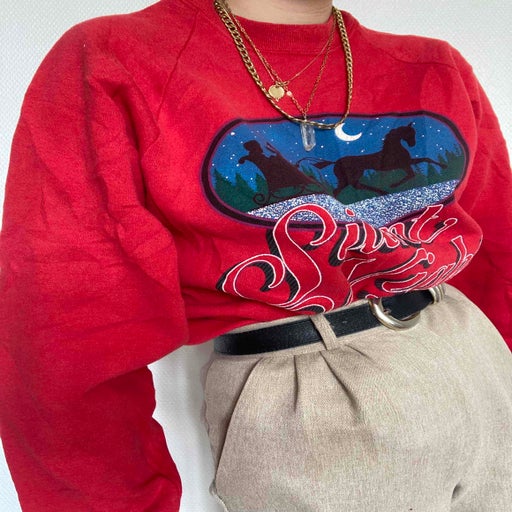 Sweat-shirt en coton