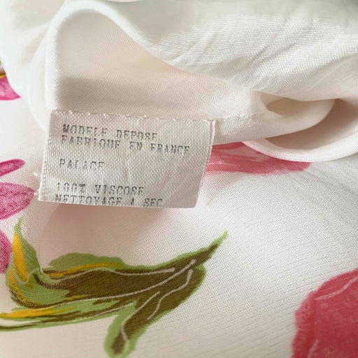 Robe fluide à fleurs
