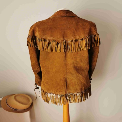 Veste à franges
