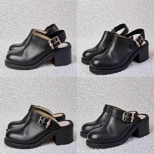Sabots en cuir
