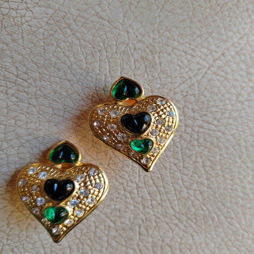 Boucles d'oreilles en métal doré