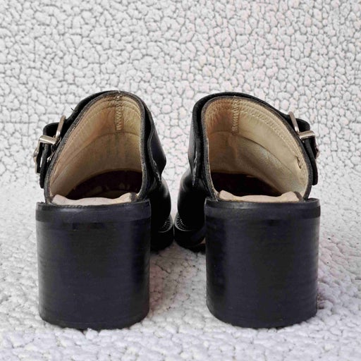 Sabots en cuir