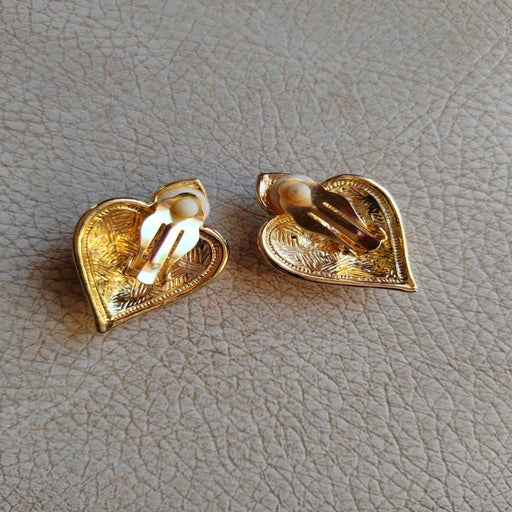 Boucles d'oreilles en métal doré