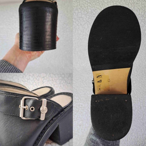Sabots en cuir