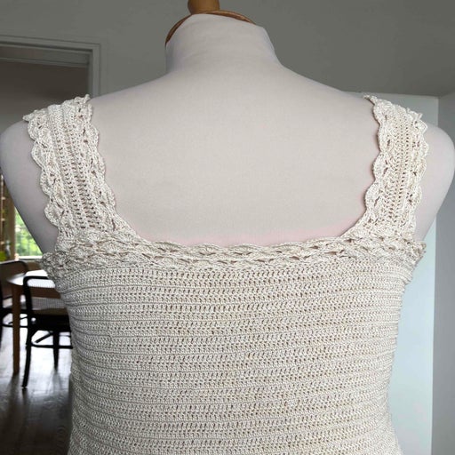 Top en crochet