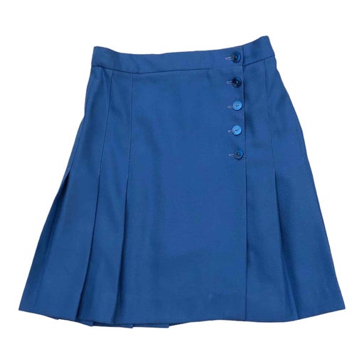 Pleated mini skirt