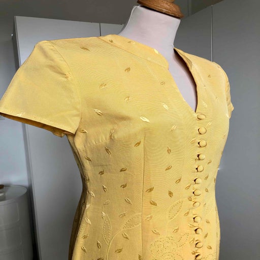 Robe asiatique brodée