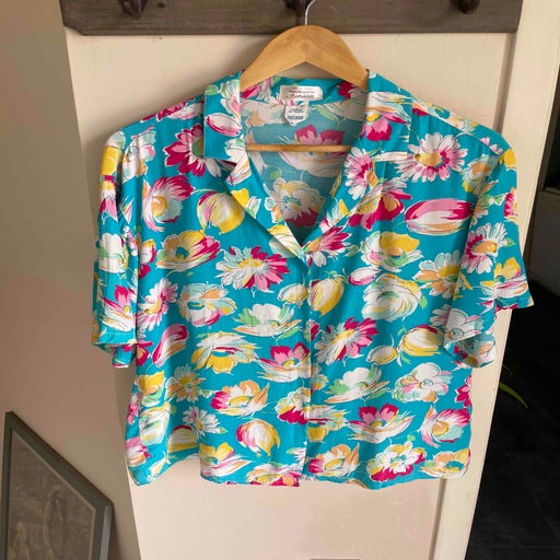 Chemise à fleurs