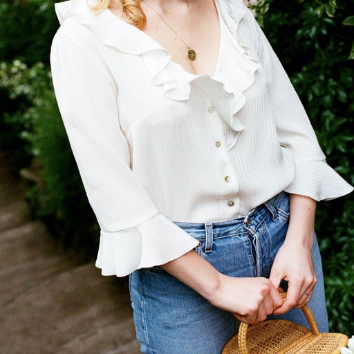 Blouse en soie Imparfaite