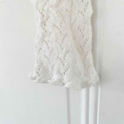Openwork short cardigan