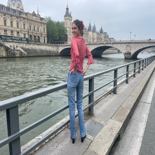 Blouse à fleurs Imparfaite