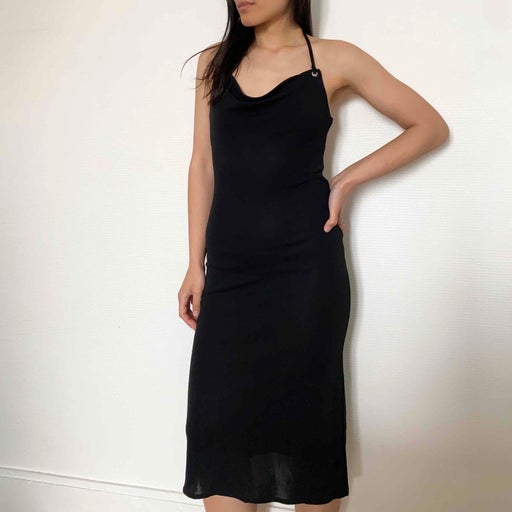 90s backless dress