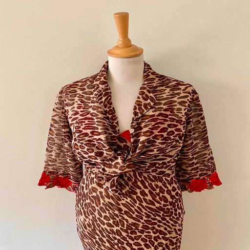 Blouse léopard 