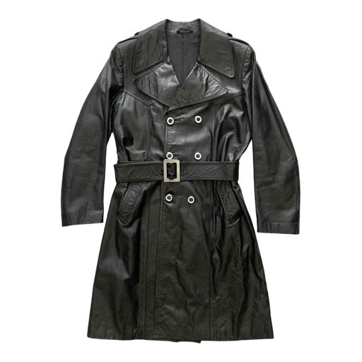 Trench en cuir