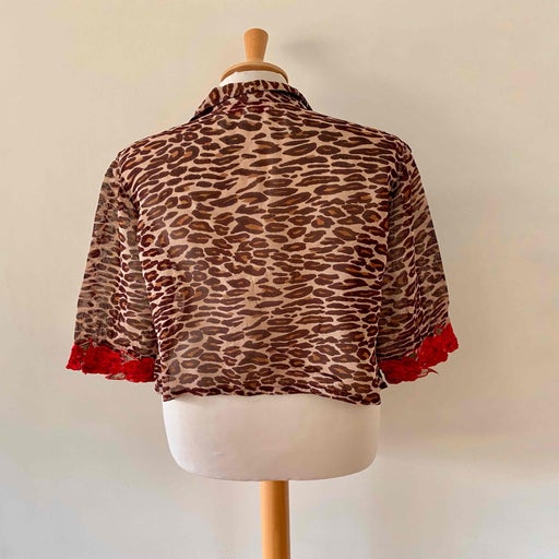 Blouse léopard 