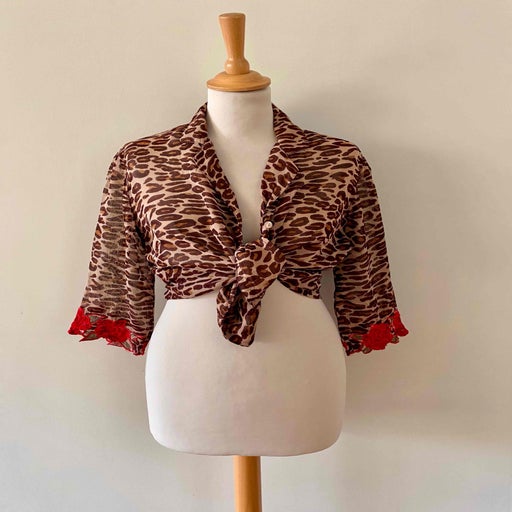 Blouse léopard 