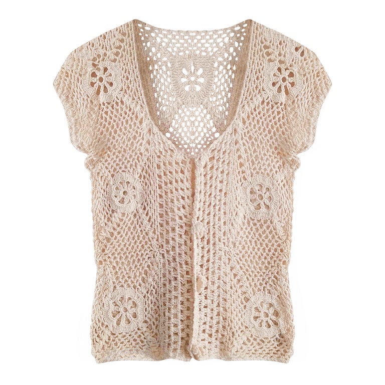 Top en crochet