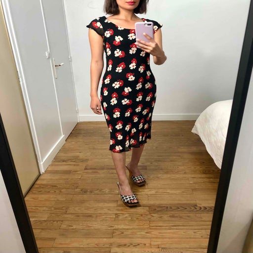 Robe à fleurs