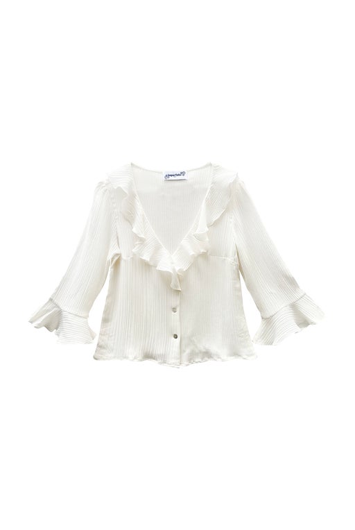 Imperfect silk blouse