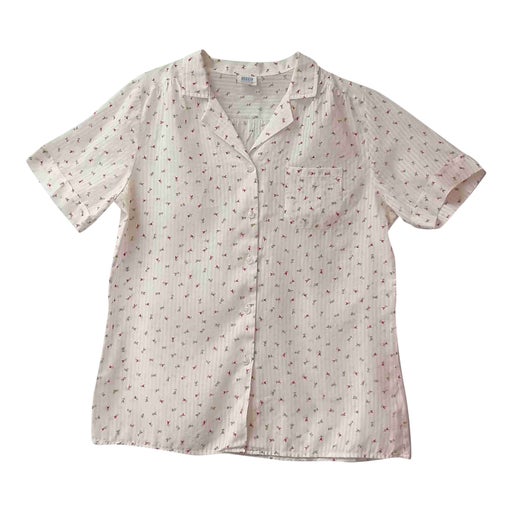 Top à fleurs