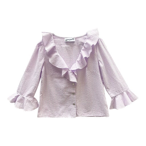 Blouse en seersucker Imparfaite