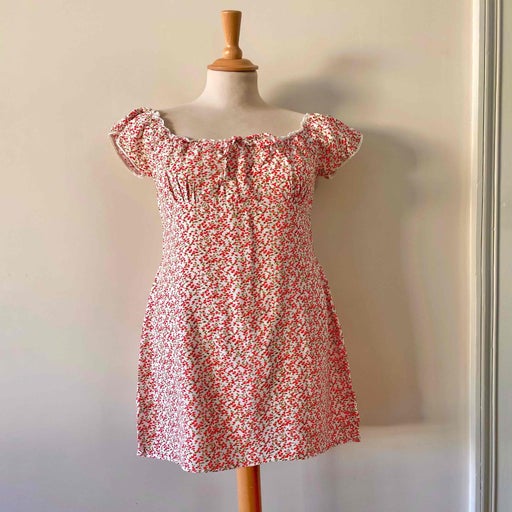 Mini robe à fleurs