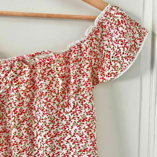 Mini robe à fleurs