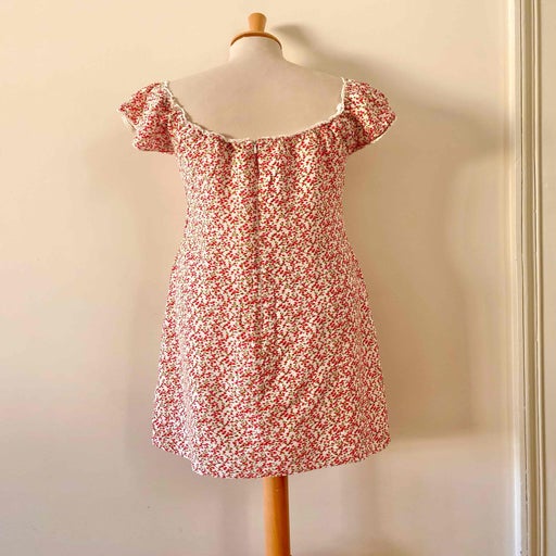 Mini robe à fleurs