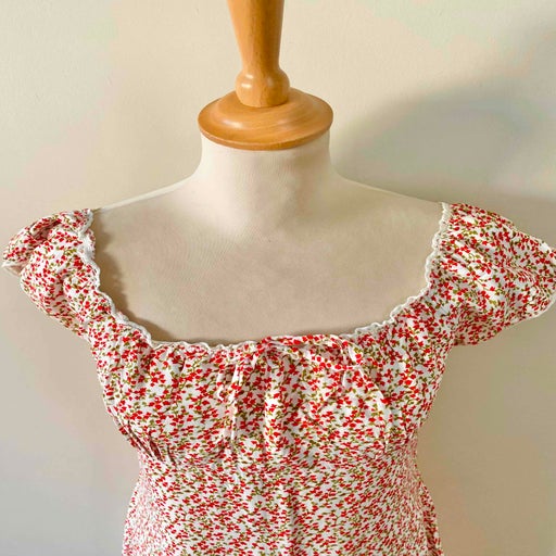 Mini robe à fleurs