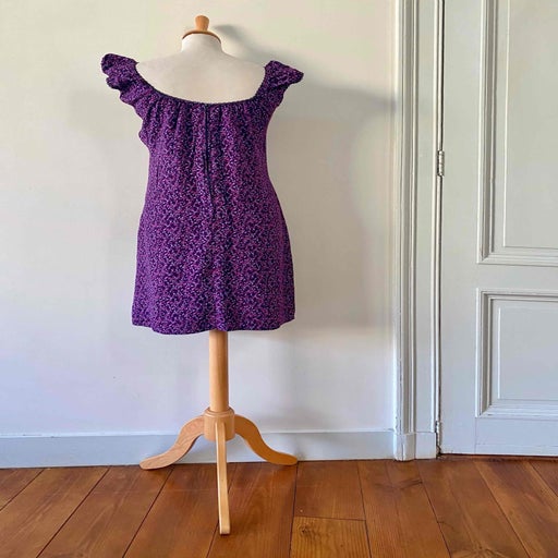 Mini robe à fleurs 