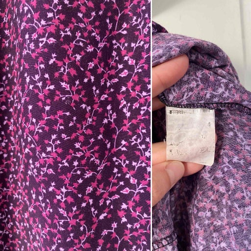 Mini robe à fleurs 