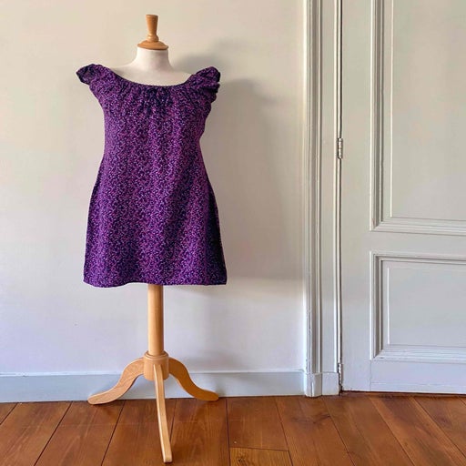 Mini robe à fleurs 