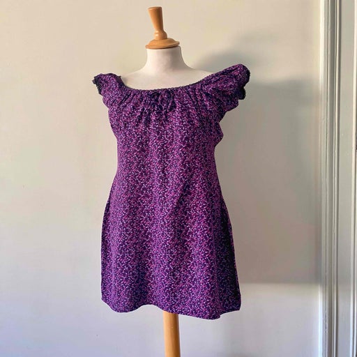Mini robe à fleurs 