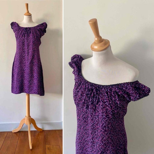 Mini robe à fleurs 