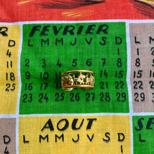 Bague en plaqué or