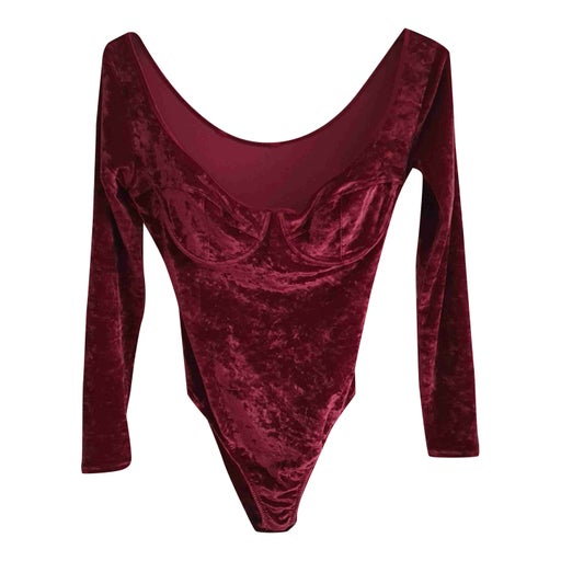 Velvet bodysuit