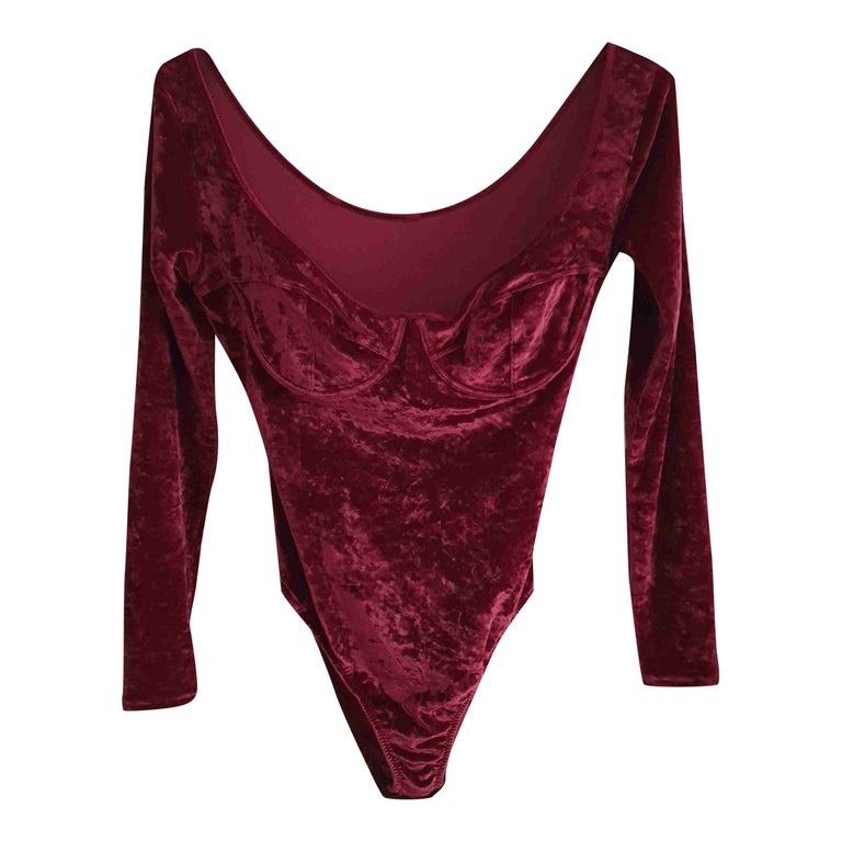 Velvet bodysuit