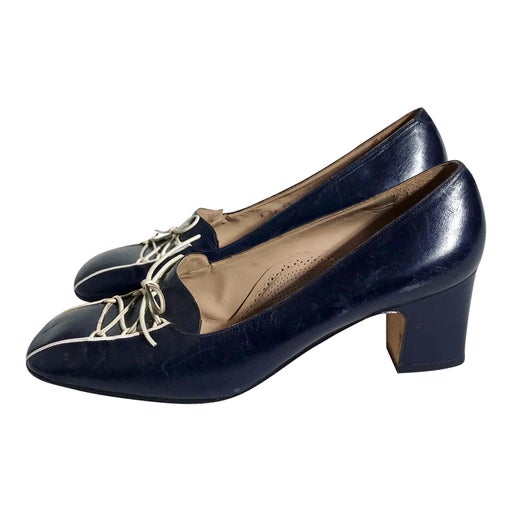Escarpins en cuir