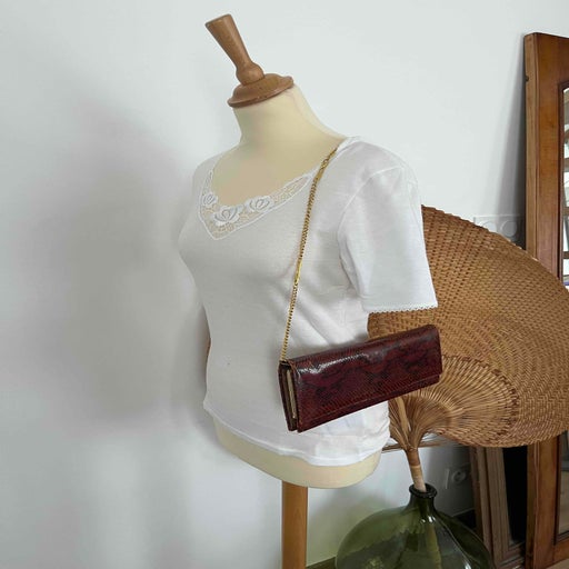 Pochette en cuir