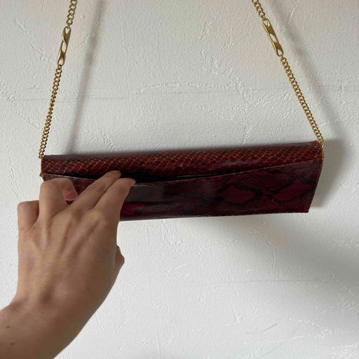 Pochette en cuir