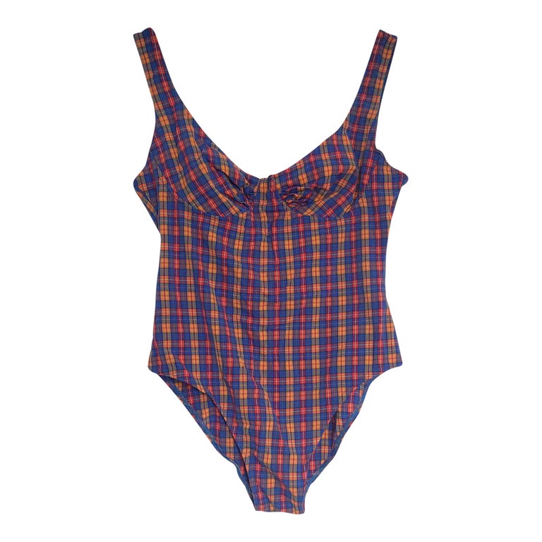 Maillot de bain à carreaux
