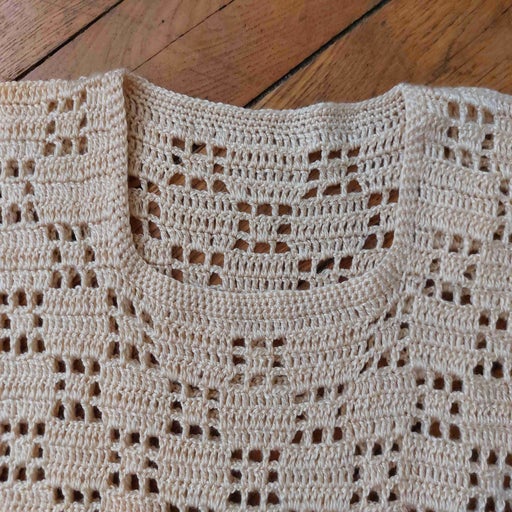 Top en crochet