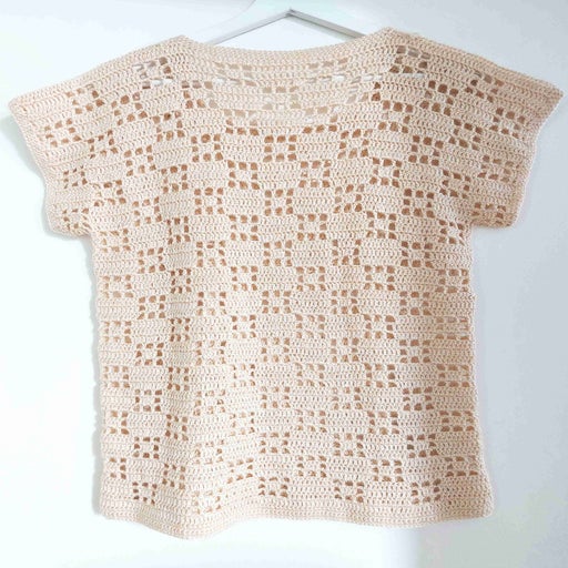 Top en crochet