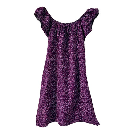 Mini robe à fleurs 