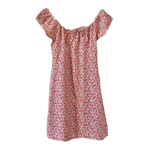 Mini robe à fleurs