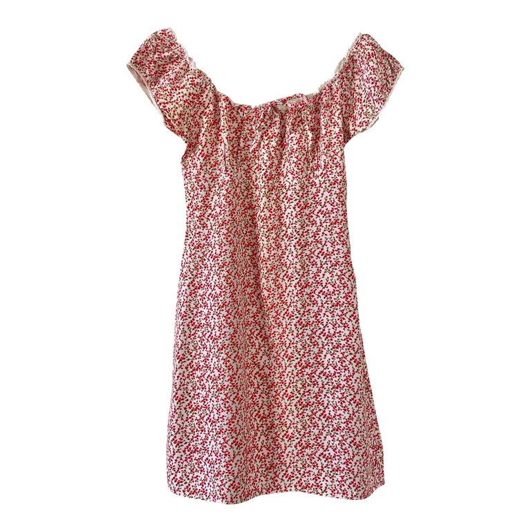 Mini robe à fleurs